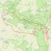 נווה אור - כוכב הירדן - נחל תבור trail, distance, elevation, map, profile, GPS track