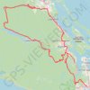 BBF loop to the Skydeck in Nanaimo trail, distance, elevation, map, profile, GPS track