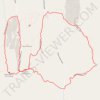 Fire Wave, Pink Canyon, White Domes Slot Canyon, Crazy Hill and Fire Wave Loop trail, distance, elevation, map, profile, GPS track