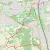 Walk - Petridgewood Common, Sidlow Bridge, Earlswood Common trail, distance, elevation, map, profile, GPS track