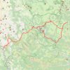 Langogne-Source-Lac d'Issarles trail, distance, elevation, map, profile, GPS track