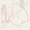 Fire Wave, White Domes and Seven Wonders Loop in Valley of Fire State Park trail, distance, elevation, map, profile, GPS track