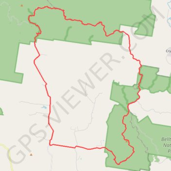 Mount Kilcoy Loop trail, distance, elevation, map, profile, GPS track