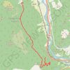 Mountain Bike Ride around Craigvinean Forest trail, distance, elevation, map, profile, GPS track