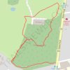 Sunningdale Park Woodland Path trail, distance, elevation, map, profile, GPS track