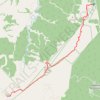 Fanie Botha Stables Hut to Mac Mac Hut via Mount Moodie trail, distance, elevation, map, profile, GPS track