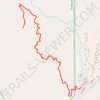 Chimney Rock hike trail, distance, elevation, map, profile, GPS track