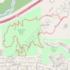 Hike at Tandy Hills Natural Area trail, distance, elevation, map, profile, GPS track