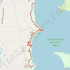 Shakota Trail trail, distance, elevation, map, profile, GPS track