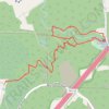 Brandywine Falls and Gorge Loop via Stanford Trail in Cuyahoga Valley National Park trail, distance, elevation, map, profile, GPS track