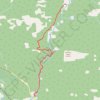 Johnston Canyon - Ink Pots trail, distance, elevation, map, profile, GPS track