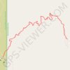Wind Cave trail, distance, elevation, map, profile, GPS track