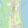 Port Douglas to Ramada resort walk trail, distance, elevation, map, profile, GPS track