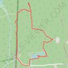 Yawgoog Pond Area Hiking Trails trail, distance, elevation, map, profile, GPS track