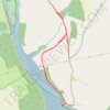 Footpath to St Winnow trail, distance, elevation, map, profile, GPS track
