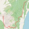 Mount Tallac trail, distance, elevation, map, profile, GPS track