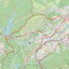 石籬邨~火炭站 trail, distance, elevation, map, profile, GPS track