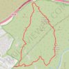Fortuna Mountain Loop Trail in Mission Trails Regional Park trail, distance, elevation, map, profile, GPS track