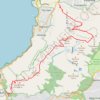 Table Mountain traverse from Kloof Corner to Suikerbossie via Maclear's Beacon trail, distance, elevation, map, profile, GPS track