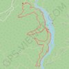 Sweetwater Creek State Park Loop trail, distance, elevation, map, profile, GPS track