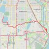Dogparksbab trail, distance, elevation, map, profile, GPS track