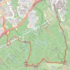 隔田坑左源 trail, distance, elevation, map, profile, GPS track