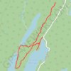 Clinton Reservoir trail, distance, elevation, map, profile, GPS track