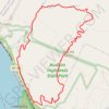 Bull Hill Loop in Hudson Highlands State Park trail, distance, elevation, map, profile, GPS track