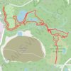 Hampton Hills MTB lower sections trail, distance, elevation, map, profile, GPS track