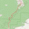 Gem Lake trail, distance, elevation, map, profile, GPS track