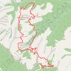 Peekaboo Loop Trail in Bryce Canyon National Park trail, distance, elevation, map, profile, GPS track