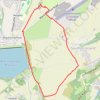 Blackmoorfoot reservoir and Crosland Moor trail, distance, elevation, map, profile, GPS track