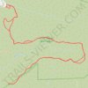 Fond Family Open Space forgotten trail trail, distance, elevation, map, profile, GPS track