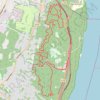 Alpine Rockleigh trail, distance, elevation, map, profile, GPS track