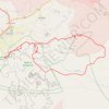 קישור בין נחל דרוך לנחל תלול trail, distance, elevation, map, profile, GPS track