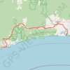 Lakes Entrance - Lake Tyers State Park - Marlo trail, distance, elevation, map, profile, GPS track