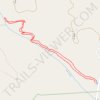 Toms Creek Falls Trail trail, distance, elevation, map, profile, GPS track