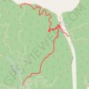 Rimrock lower&upper Eskdale MTB trail, distance, elevation, map, profile, GPS track