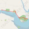 Pounawea Bush Walk via Hinahina Track trail, distance, elevation, map, profile, GPS track