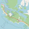 Tofino - Pacific Rim National Park trail, distance, elevation, map, profile, GPS track